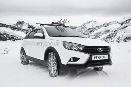 Автомобильное крепление лыжное 56 см с замком (KMP-XX-120201.00) от магазина ФаркопРос